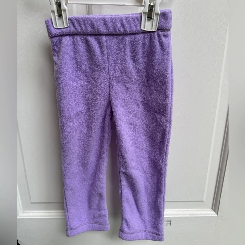 The Children's Place 2T Girls Purple Fleece Comfortable Pants